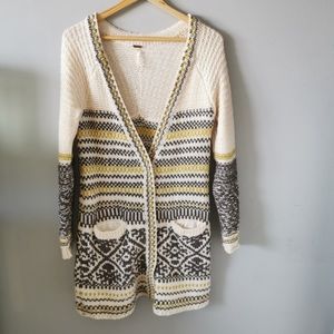 Free People Wool Cardigan